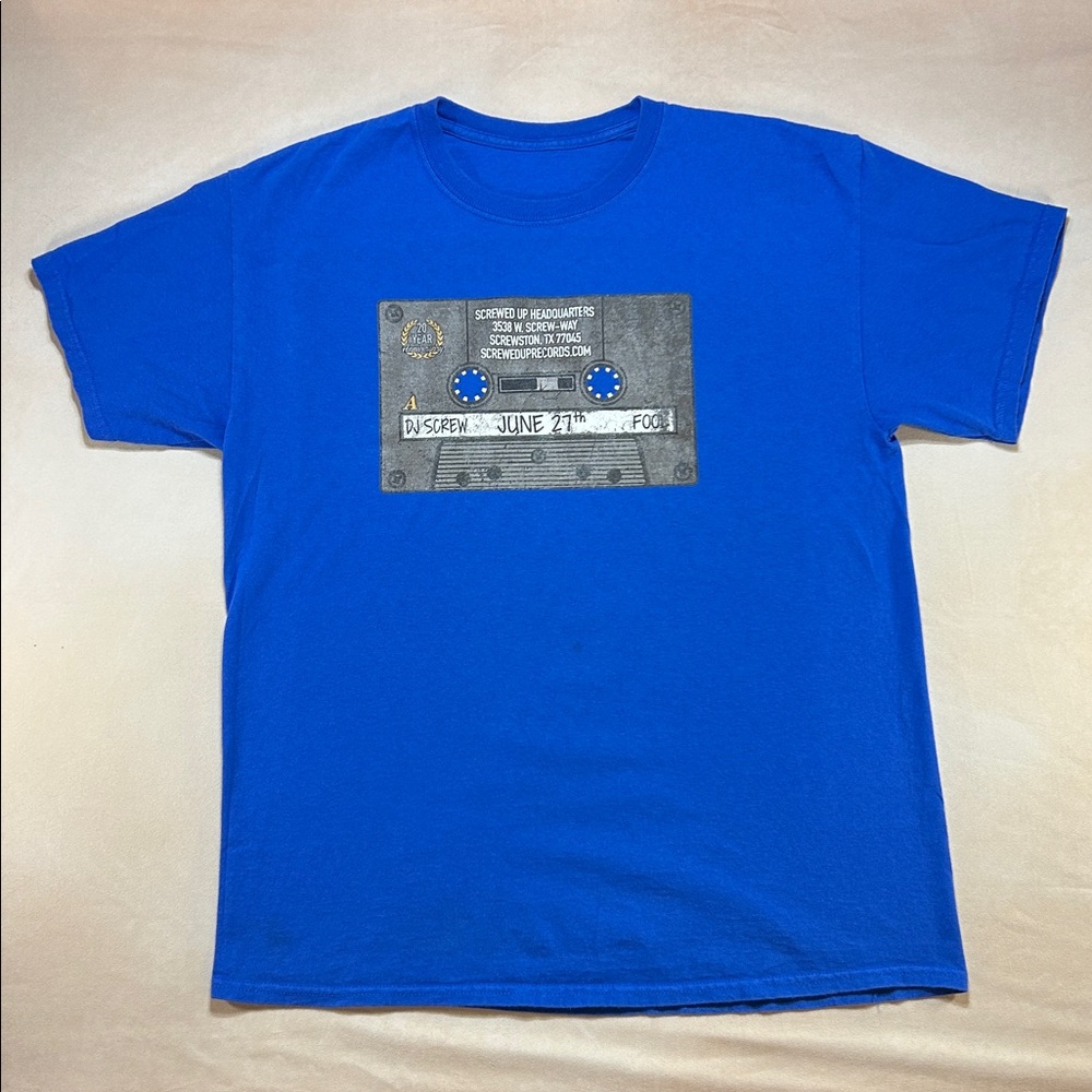 Houston Dj Screw june 27th shirt